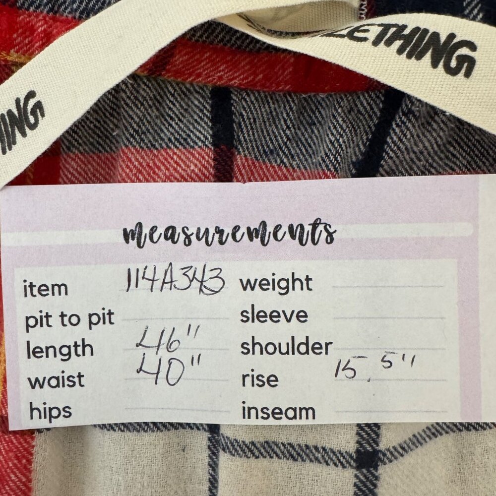 2/$30 2XL PrettyLittleThing Plus Plaid Lounge Pants - Picture 12 of 13